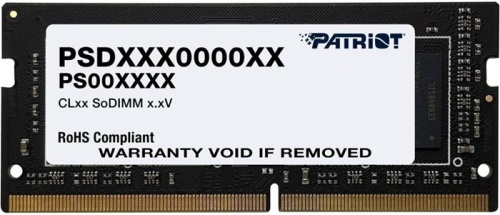 Модуль памяти SO-DIMM DDR4 Patriot Memory 8Gb Signature Line (PSD48G320081S)