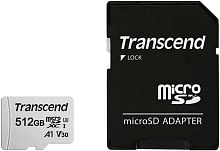 Карта памяти micro SDXC Transcend 512Gb TS512GUSD300S-A