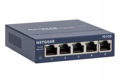 Коммутатор неуправляемый Netgear FS105-300PES