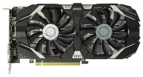 Видеокарта PCI-E MSI 3072МБ GeForce GTX 1060 3GT OC 912-V809-2226