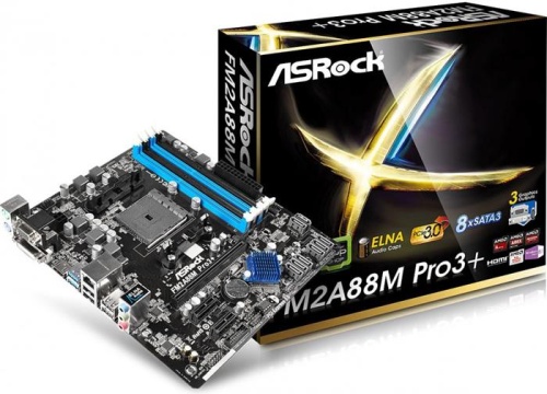 Мат. плата SocketFM2+ ASRock FM2A88M PRO3+ фото 5