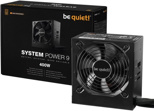 Блок питания be quiet! 400W System Power 9, (BN300) фото 3