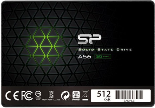 Накопитель SSD SATA 2.5 Silicon Power 512GB A56 SP512GBSS3A56A25