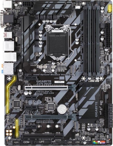 Мат. плата Socket1151 GIGABYTE Z370 HD3P