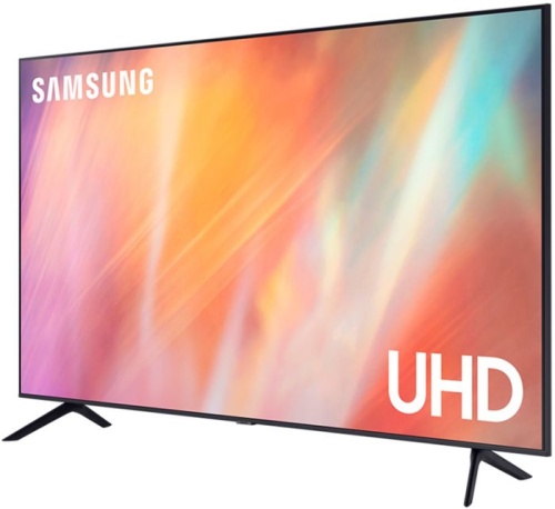 Телевизор ЖК Samsung UE85AU7100UXRU 8 черный фото 2