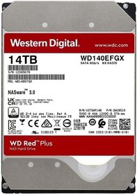   SATA HDD Western Digital 14Tb WD140EFGX NAS Red Plus