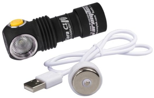 Фонарь Armytek Tiara C1 Pro XP-L Magnet USB (белый свет) + 18350 Li-Ion F05301SC фото 4