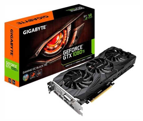 Видеокарта PCI-E GIGABYTE 11264 Мб GeForce GTX 1080 Ti GV-N108TGAMINGOC-11GD фото 5