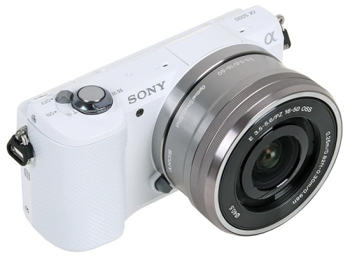 Цифровой фотоаппарат Sony Alpha A5000LW белый ILCE5000LW.CEC фото 3