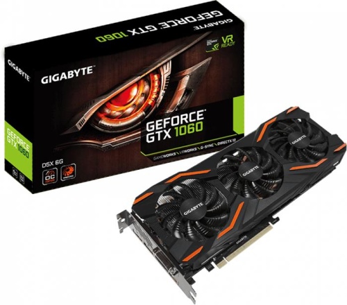 Видеокарта PCI-E GIGABYTE 6144Mb GV-N1060WF3OC-6GD фото 6