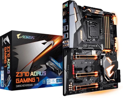 Мат. плата Socket1151v2 GIGABYTE Z370 AORUS GAMING 7-OP фото 6