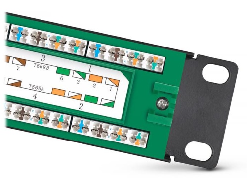 Патч-панель Cabeus PLCOL-24-Cat.5e-Dual фото 7 Патч-панель Cabeus PLCOL-24-Cat.5e-Dual фото 7