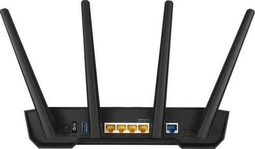 Роутер Wi-Fi ASUS TUF-AX3000 черный фото 3