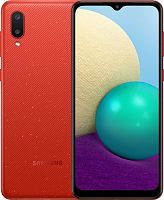 Смартфон Samsung SM-A022 Galaxy A02 32Gb 2Gb красный SM-A022GZRBSER