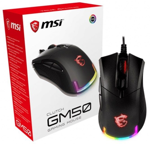 Мышь MSI OPTICAL GAMING CLUTCH GM50 CLUTCHGM50 фото 5