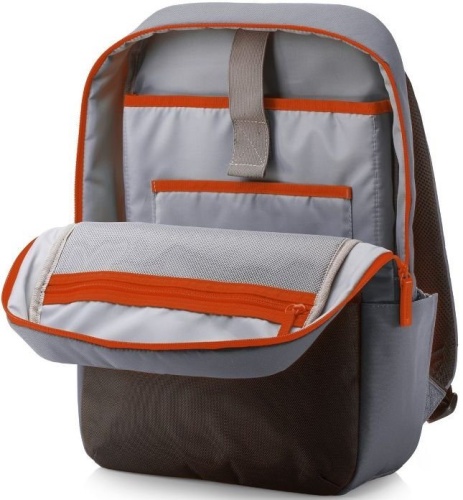 Сумка для ноутбука Hewlett Packard 15.6 Duotone Slvr Backpack 4QF97AA фото 2 Сумка для ноутбука Hewlett Packard 15.6 Duotone Slvr Backpack 4QF97AA фото 2