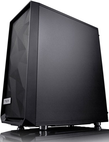 Корпус Miditower Fractal Design Meshify C Dark TG Black, Window фото 10