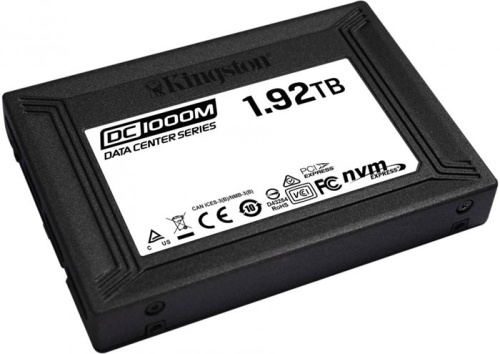 Накопитель SSD U.2 2.5 Kingston 1920GB DC1000M SEDC1000M/1920G