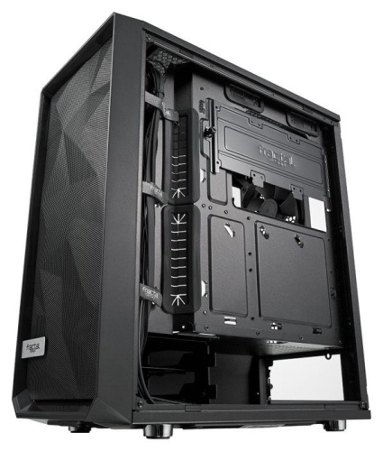 Корпус Miditower Fractal Design Meshify C Blackout TG черный FD-CA-MESH-C-BKO-TG фото 5