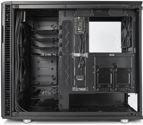 Корпус Miditower Fractal Design Define R6 Blackout Edition TG черный FD-CA-DEF-R6-BKO-TG фото 7