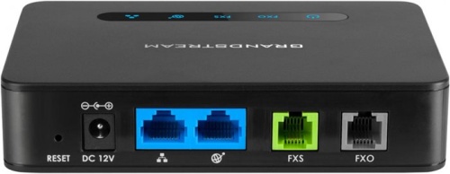 Голосовой шлюз (IP) Grandstream HT-813 черный фото 2