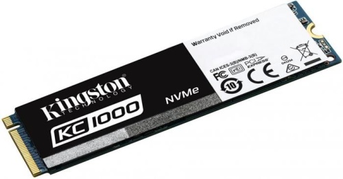 Накопитель SSD M.2 Kingston 480Gb KC1000 Series SKC1000/480G