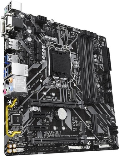 Мат. плата Socket1151 GIGABYTE H370M DS3H фото 2