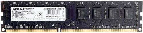 Модуль памяти DDR3 AMD 4Gb (R534G1601U1S-U) RTL