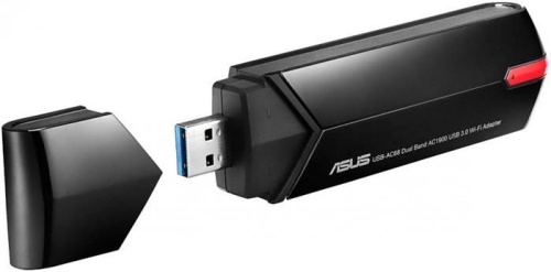 Сетевой адаптер WiFi ASUS WiFi Adapter USB USB-AC68 фото 4