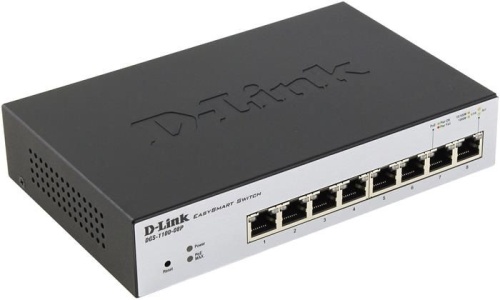 Коммутатор управляемый D-Link DGS-1100-08P/A1A