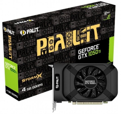 Видеокарта PCI-E Palit 4096МБ GeForce GTX 1050 Ti StormX NE5105T018G1-1070F фото 5