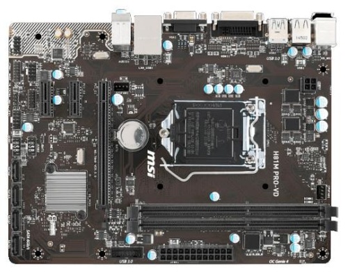 Мат. плата Socket1150 MSI H81M PRO-VD H81MPRO-VD