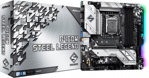 Мат. плата Socket1200 ASRock B460M Steel Legend фото 4