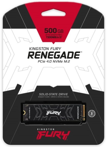 Накопитель SSD M.2 Kingston 500Gb FURY Renegade (SFYRS/500G) фото 2