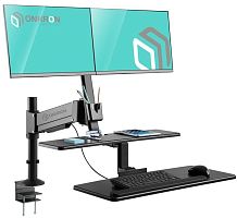 Кронштейн для монитора ONKRON W4GD чёрная