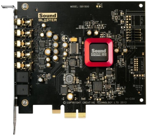 Аудиокарта Creative PCI-E Sound Blaster Z SB1502 30SB150200000 Аудиокарта Creative PCI-E Sound Blaster Z SB1502 30SB150200000