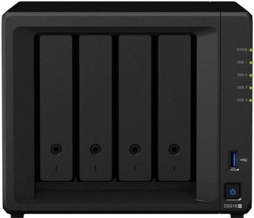 Сетевое хранилище данных (NAS) Synology DS918+