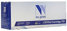 Картридж совместимый лазерный NV Print NV-CE312A/Can729Y Yellow