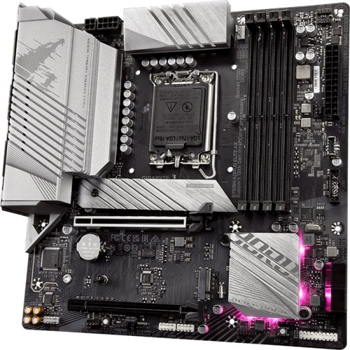 Мат. плата Socket1700 GIGABYTE B760M AORUS ELITE AX фото 3