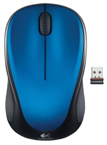 Беспроводная мышь Logitech Mouse M235 wireless Steel Blue NEW 910-003037