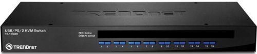 Переключатель KVM TRENDnet TK-1603R фото 2 Переключатель KVM TRENDnet TK-1603R фото 2