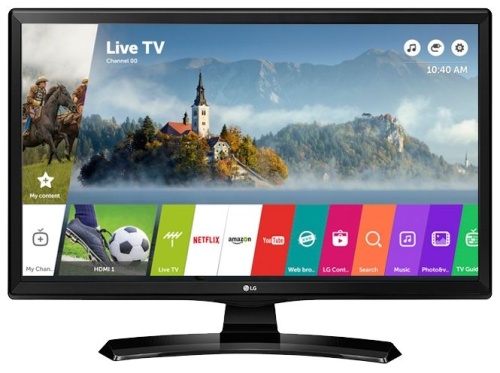Телевизор ЖК LG 24MT49S-PZ черный Телевизор ЖК LG 24MT49S-PZ черный