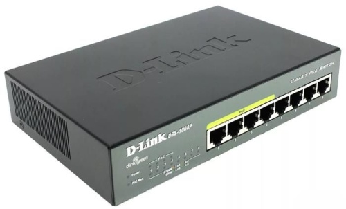 Коммутатор D-Link DGS-1008P/C1B