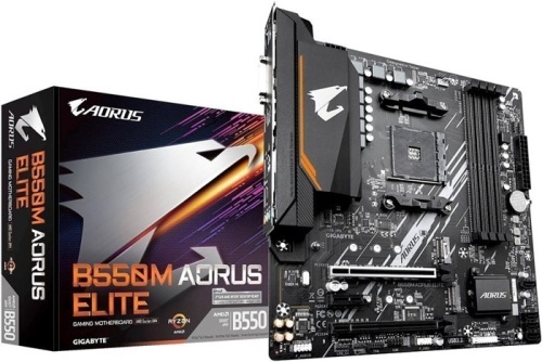 Мат. плата SocketAM4 GIGABYTE B550M AORUS ELITE RTL фото 6