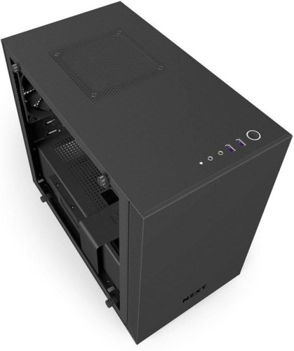 Корпус HTPC NZXT CA-H200W-BB H200i BLACK/BLACK фото 2