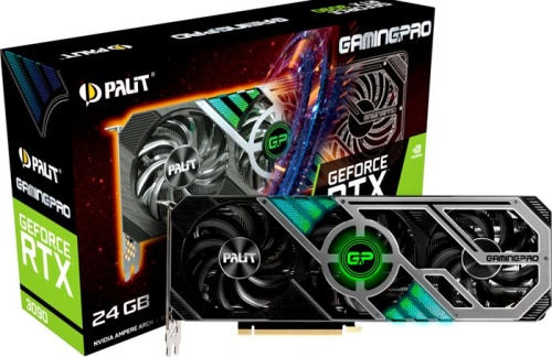 Видеокарта PCI-E Palit 24576Mb PA-RTX3090 GAMINGPRO 24G NED3090019SB-132BA фото 2