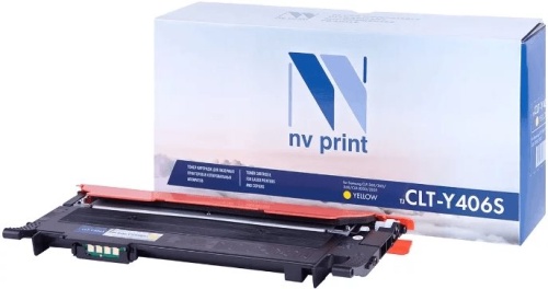 Картридж совместимый лазерный NV Print CLT-Y406S YELLOW NV-CLTY406S