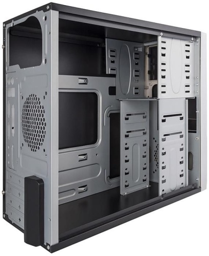 Корпус Minitower ExeGate MA-363 Black-Silver EX189003RUS фото 2