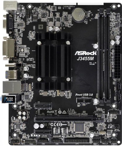 Мат. плата с CPU ASRock J3455M