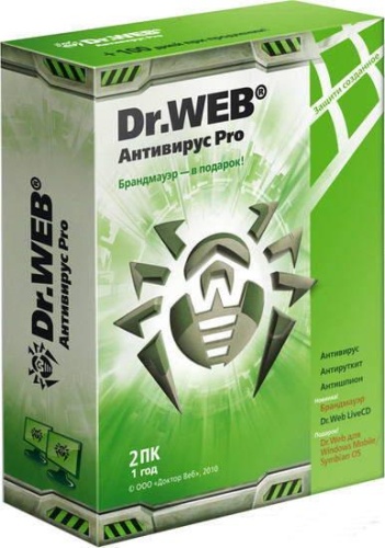 Антивирус Dr. Web Dr.Web PRO для Windows BBW-W12-0002-1